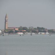 Vista di Venezia dalla laguna
