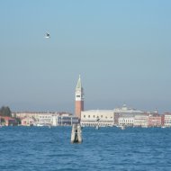 Vista di Venezia dal Lido