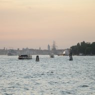 Vista di Venezia dal Lido