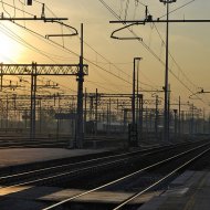 Stazione dei treni a Mestre