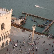 Vista dall'alto di Piazza San Marco