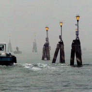 Nebbia sulla laguna