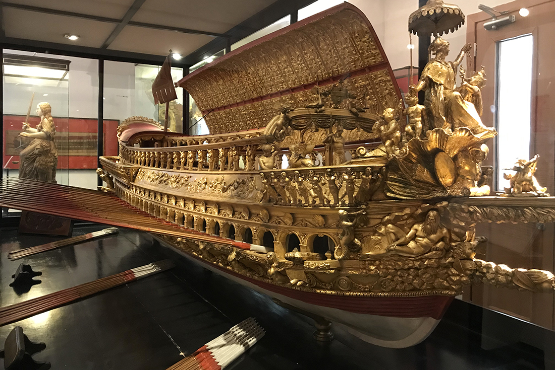 Ricostruzione del Bucintoro al Museo Navale di Venezia