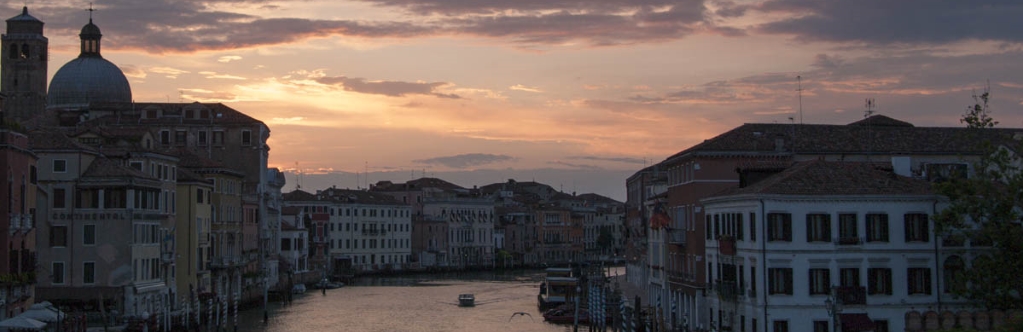 Veduta del Canal Grande dal Ponte degli Scalzi