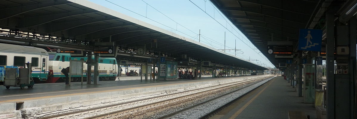 Binari della stazione di Mestre