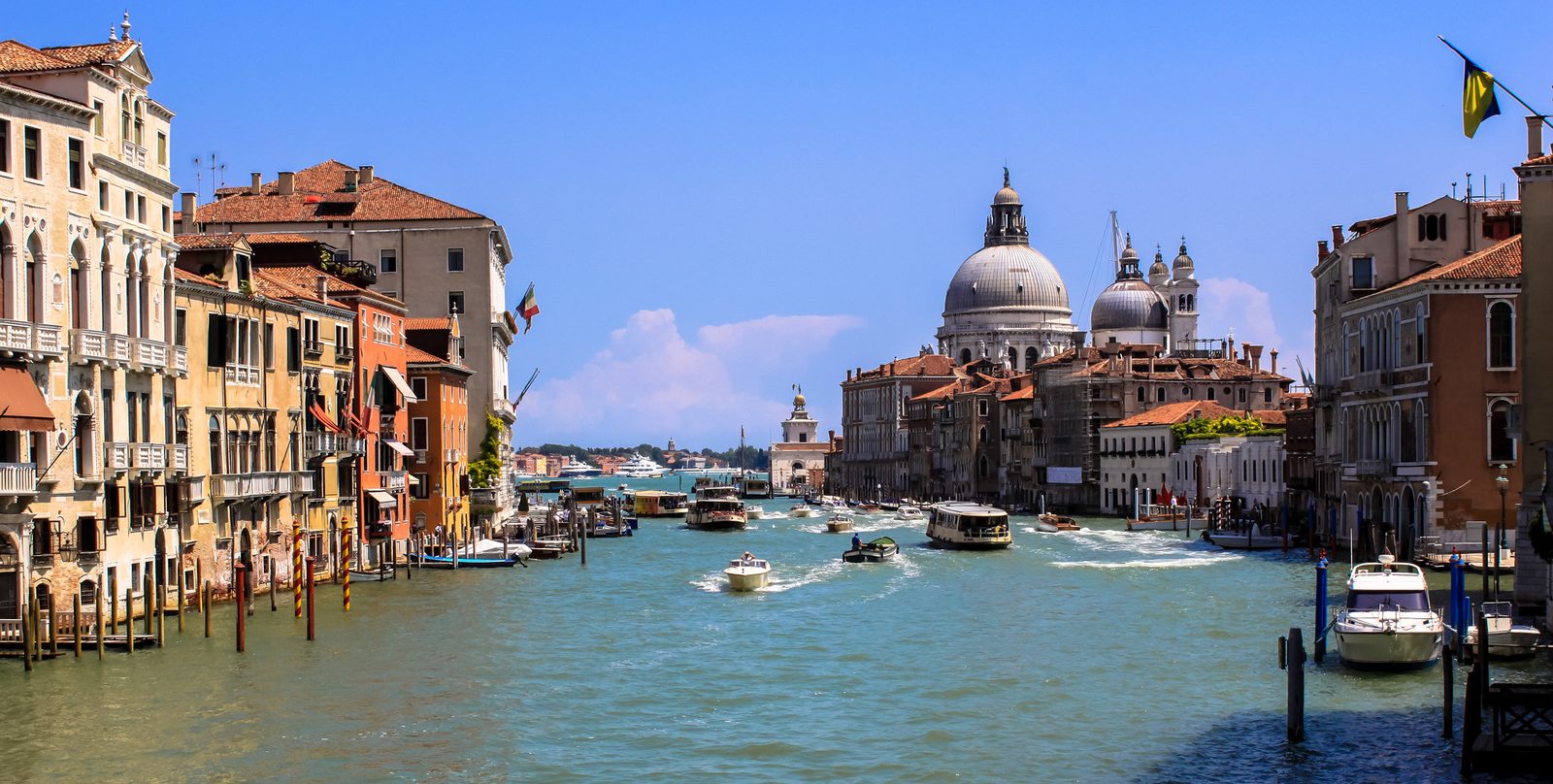 Cosa visitare a Venezia vista dal Ponte dell'Accademia