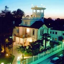 Lido di Venezia vista dell'hotel Villa Delle Palme