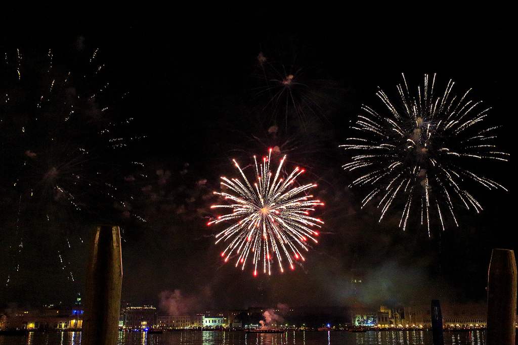 Fuochi d'artificio a Venezia