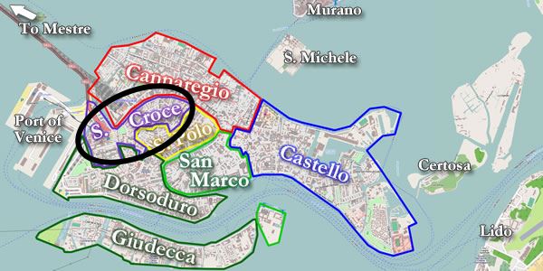 mappa santa croce