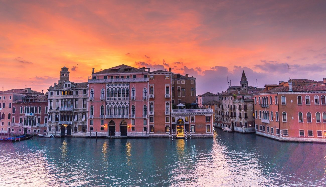 EUROGRAPHICS Puzzle Tramonto Su Venezia 1000 Pezzi: Alta Qualità, Cartone Riciclato, Smart-Cut, Adatto A Tutta La Famiglia