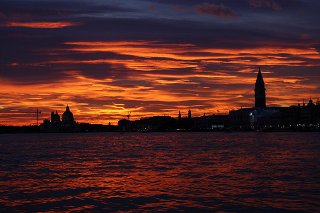 Tramonto a Venezia